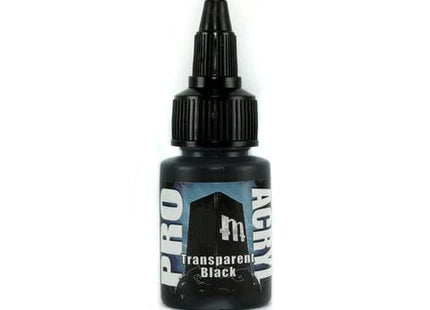 Gamers Guild AZ Monument Hobbies Pro Acryl: Paint - 053 Transparent Black Monument Hobbies