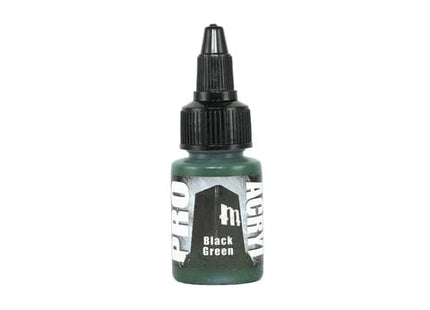 Gamers Guild AZ Monument Hobbies Pro Acryl: Paint - 057 Black Green Monument Hobbies