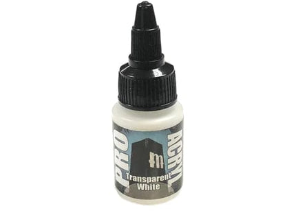 Gamers Guild AZ Monument Hobbies Pro Acryl: Paint - 064 Transparent White Monument Hobbies
