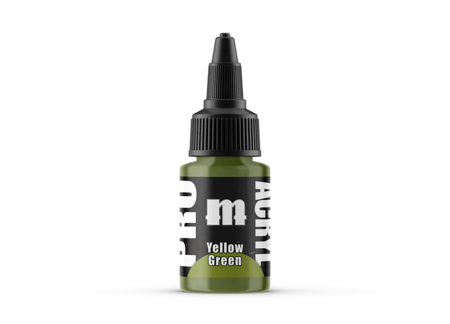 Gamers Guild AZ Monument Hobbies Pro Acryl: Paint - 065 Yellow Green Monument Hobbies