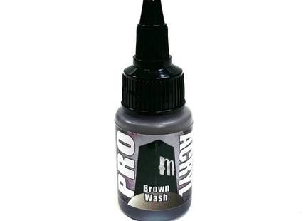 Gamers Guild AZ Monument Hobbies Pro Acryl: Paint - 201 Brown Wash Monument Hobbies