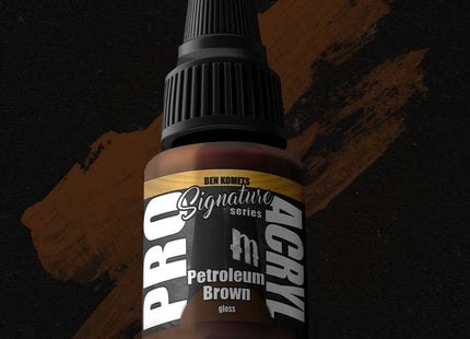 Gamers Guild AZ Monument Hobbies Pro Acryl: Paint - S14 Petroleum Brown Monument Hobbies