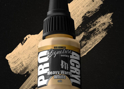 Gamers Guild AZ Monument Hobbies Pro Acryl: Paint - S18 Heavy Warm White Monument Hobbies
