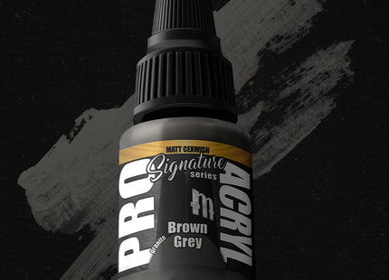 Gamers Guild AZ Monument Hobbies Pro Acryl: Paint - S22 Brown Grey Monument Hobbies
