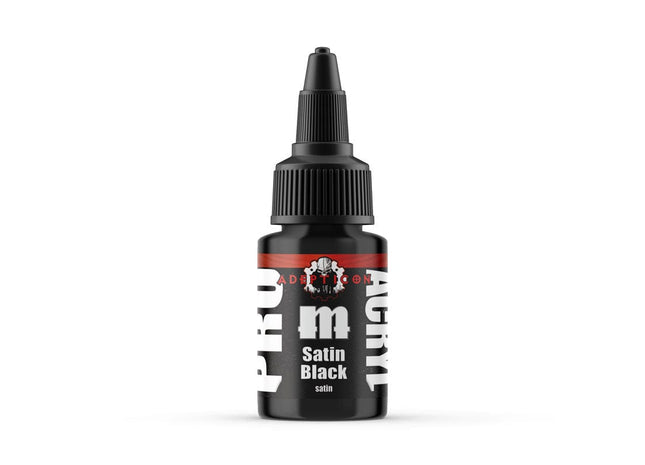 Gamers Guild AZ Monument Hobbies Pro Acryl: Paint - S39 Satin Black Monument Hobbies