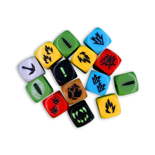 Gamers Guild AZ MOOD Publishing Deep Rock Galactic: Extra Engraved Dice (Pre-Order) AGD