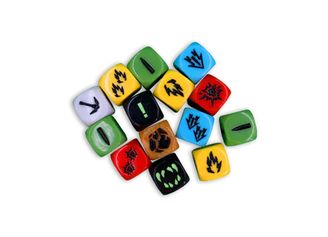Gamers Guild AZ MOOD Publishing Deep Rock Galactic: Extra Engraved Dice (Pre-Order) AGD