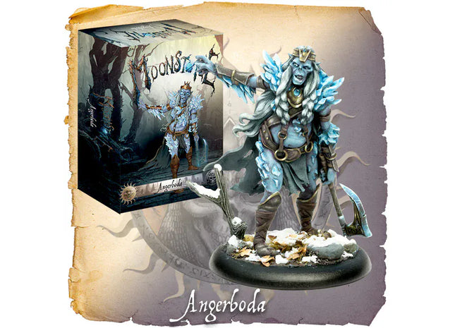 Gamers Guild AZ Moonstone Moonstone: Angerboda, Frost Giant Goblin King Games
