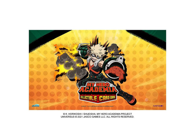 Gamers Guild AZ My Hero Academia My Hero Academia CCG: Hatsuki Bakugo Playmat 14" x 24" Asmodee