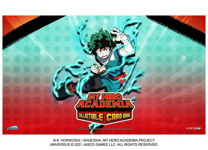 Gamers Guild AZ My Hero Academia My Hero Academia CCG: Izuku Midoriya Playmat 14" x 24" Asmodee