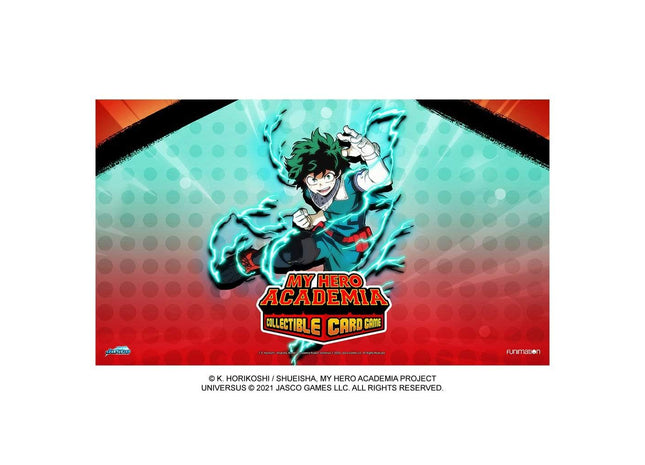 Gamers Guild AZ My Hero Academia My Hero Academia CCG: Izuku Midoriya Playmat 14" x 24" Asmodee
