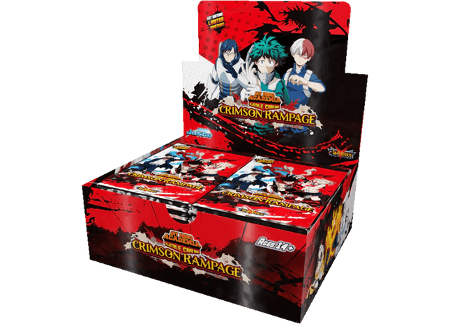Gamers Guild AZ My Hero Academia My Hero Academia CCG: Series 2 - Crimson Rampage Booster Box Asmodee