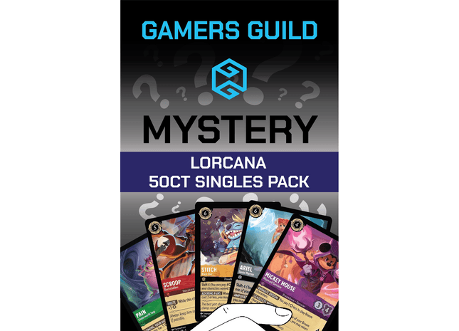Gamers Guild AZ Mystery Bag Mystery Lorcana 50ct Singles Pack Gamers Guild AZ