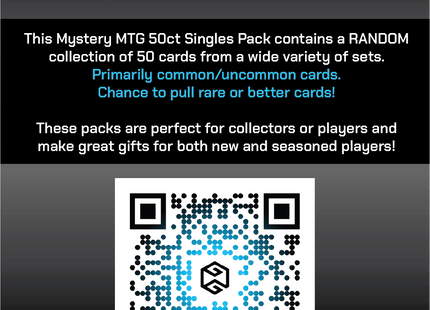 Gamers Guild AZ Mystery Bag Mystery Magic the Gathering 50ct Singles Pack Gamers Guild AZ