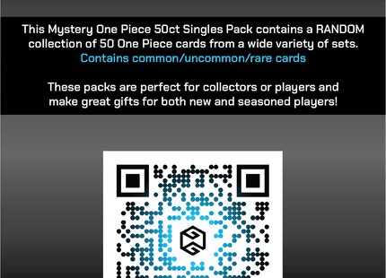 Gamers Guild AZ Mystery Bag Mystery One Piece TCG 50ct Singles Pack Gamers Guild AZ