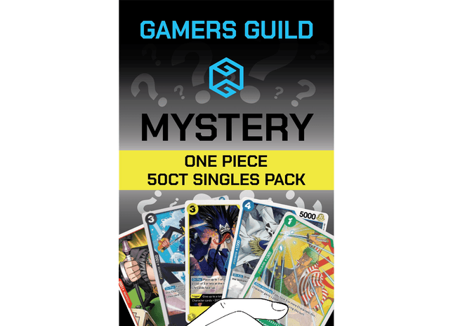 Gamers Guild AZ Mystery Bag Mystery One Piece TCG 50ct Singles Pack Gamers Guild AZ