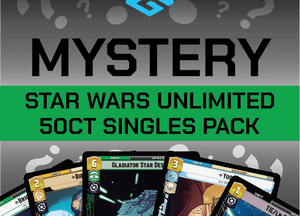 Gamers Guild AZ Mystery Bag Mystery Star Wars Unlimited 50ct Singles Pack Gamers Guild AZ