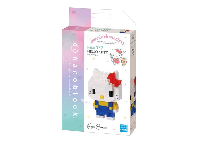 Gamers Guild AZ Nanoblock Nanoblocks: Sanrio Series - Hello Kitty HobbyTyme