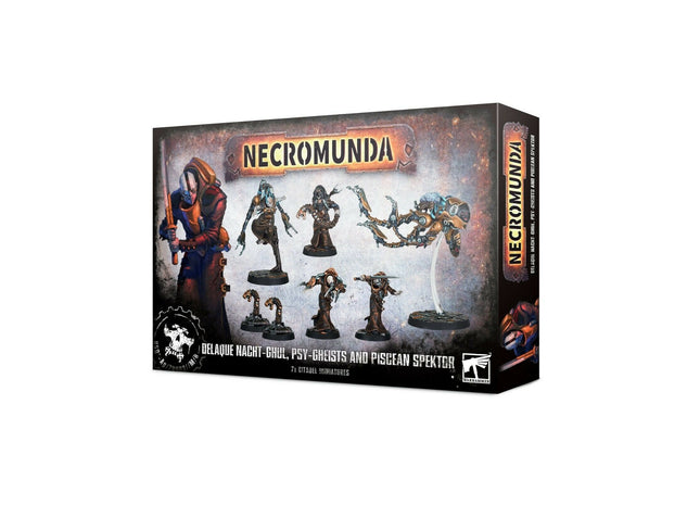 Gamers Guild AZ Necromunda Necromunda: Delaque Nacht-Ghul, Psy-Gheists & Piscean Spektor Games-Workshop