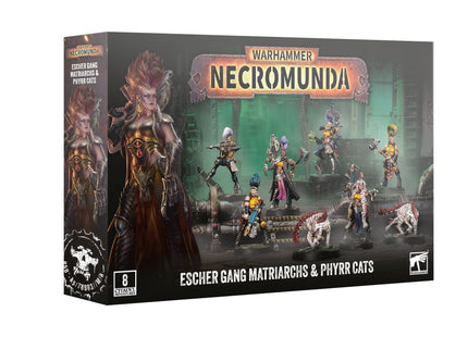 Gamers Guild AZ Necromunda Necromunda: Escher - Gang Matriarchs & Phyrr Cats (Pre-Order) Games-Workshop