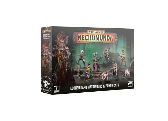Gamers Guild AZ Necromunda Necromunda: Escher - Gang Matriarchs & Phyrr Cats (Pre-Order) Games-Workshop