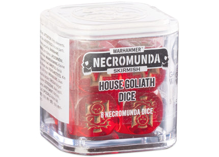Gamers Guild AZ Necromunda Necromunda: House Goliath Dice (Pre-Order) Games-Workshop