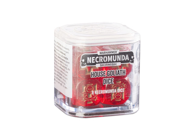 Gamers Guild AZ Necromunda Necromunda: House Goliath Dice (Pre-Order) Games-Workshop
