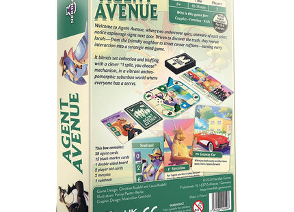 Gamers Guild AZ Nerdlab Games Agent Avenue (Pre-Order) Asmodee