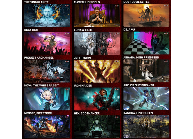 Gamers Guild AZ Neuroscape Neuroscape TCG: Full Art Playmat Discontinue