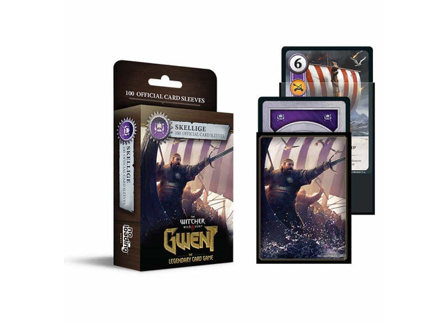 Gamers Guild AZ No Loading Games Gwent: Faction Sleeves - Skellige (100ct) (Pre-Order) GTS