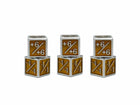 Gamers Guild AZ Norse Foundry 1/+1 & -1/-1 D6 Yellow Pack of 6 Ccg Metal Dice Norse Foundry
