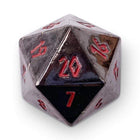 Gamers Guild AZ Norse Foundry Norse Foundry 25mm Metal Countdown Dice - Nightmare Black Norse Foundry
