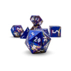 Gamers Guild AZ Norse Foundry Norse Foundry Aluminum Wondrous Dice - 7-Piece Set - Color Spray Norse Foundry