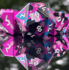 Gamers Guild AZ Norse Foundry Norse Foundry Aluminum Wondrous Dice - 7-Piece Set - Cosmic Horror Norse Foundry