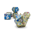 Gamers Guild AZ Norse Foundry Norse Foundry Aluminum Wondrous Dice - 7-Piece Set - Easter Egg Norse Foundry