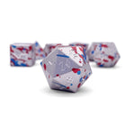Gamers Guild AZ Norse Foundry Norse Foundry Aluminum Wondrous Dice - 7-Piece Set - Lancelot Norse Foundry