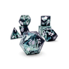 Gamers Guild AZ Norse Foundry Norse Foundry Aluminum Wondrous Dice - 7-Piece Set - Troll's Blood Norse Foundry