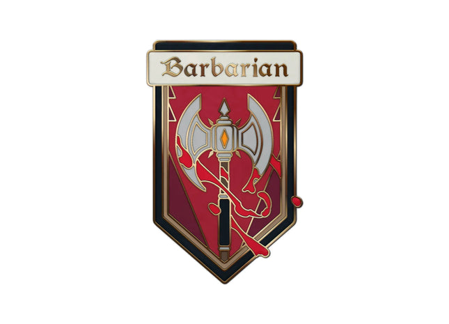 Gamers Guild AZ Norse Foundry Norse Foundry: Class Pin - Barbarian Norse Foundry