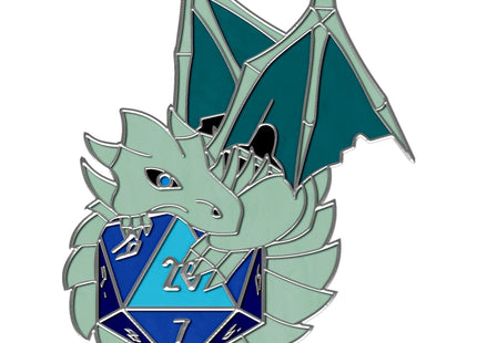 Gamers Guild AZ Norse Foundry Norse Foundry: Dracolich Pin - Blue Norse Foundry