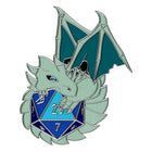Gamers Guild AZ Norse Foundry Norse Foundry: Dracolich Pin - Blue Norse Foundry