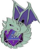 Gamers Guild AZ Norse Foundry Norse Foundry: Dracolich Pin - Purple Norse Foundry