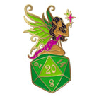 Gamers Guild AZ Norse Foundry Norse Foundry: Fairy D20 Pin - Green Norse Foundry