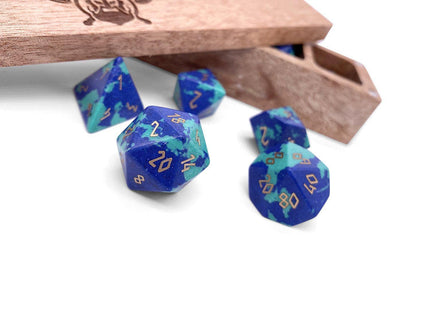 Gamers Guild AZ Norse Foundry Norse Foundry Gemstones - 7-Piece Set - Phoenix Lapis Norse Foundry