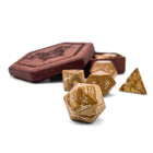 Gamers Guild AZ Norse Foundry Norse Foundry Gemstones - 7-Piece Set - Yellow Striped Marble Norse Foundry