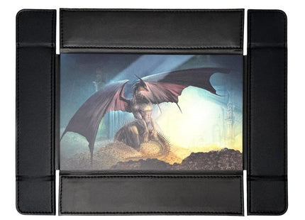 Gamers Guild AZ Norse Foundry Norse Foundry: Magnetic Dice Tray of Folding - Dragons Horde by Nahuel Ventura Norse Foundry