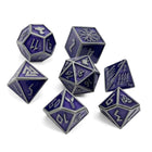 Gamers Guild AZ Norse Foundry Norse Foundry Metal Dice - Doppelgänger - Norse Themed Metal Dice Set Norse Foundry