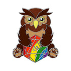 Gamers Guild AZ Norse Foundry Norse Foundry: Owlbear Pin - Rainbow Norse Foundry
