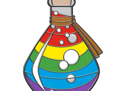 Gamers Guild AZ Norse Foundry Norse Foundry: Potion Bottle Enamel Pin - Rainbow Norse Foundry