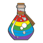 Gamers Guild AZ Norse Foundry Norse Foundry: Potion Bottle Enamel Pin - Rainbow Norse Foundry