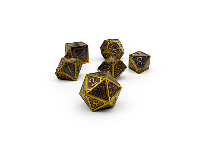 Gamers Guild AZ Norse Foundry Norse Foundry: Storybook Dice - Crownless King 7-Dice Set Norse Foundry